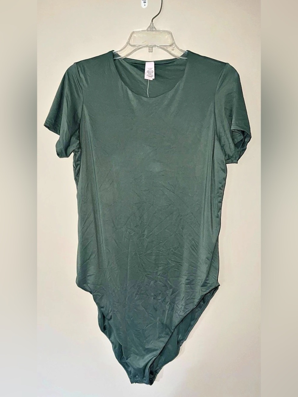 Victoria's Secret Green Short Sleeve Bodysuit Size XXL (16/18) NWT